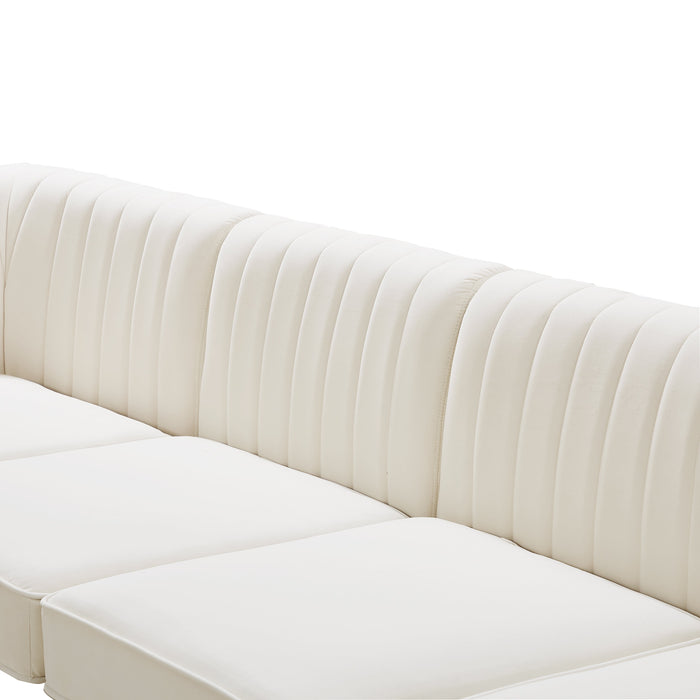 Alina Velvet Modular Sectional - Sterling House Interiors