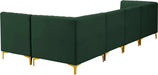 Alina Velvet Modular Sectional - Sterling House Interiors