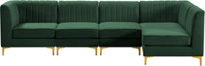 Alina Velvet Modular Sectional - Sterling House Interiors