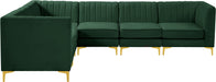 Alina Velvet Modular Sectional - Sterling House Interiors