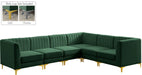 Alina Velvet Modular Sectional - Sterling House Interiors