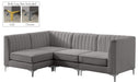 Alina Velvet Modular Sectional - Sterling House Interiors