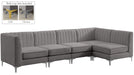 Alina Velvet Modular Sectional - Sterling House Interiors