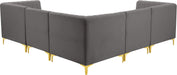 Alina Velvet Modular Sectional - Sterling House Interiors
