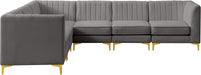 Alina Velvet Modular Sectional - Sterling House Interiors