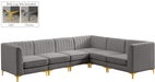 Alina Velvet Modular Sectional - Sterling House Interiors
