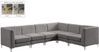 Alina Velvet Modular Sectional - Sterling House Interiors