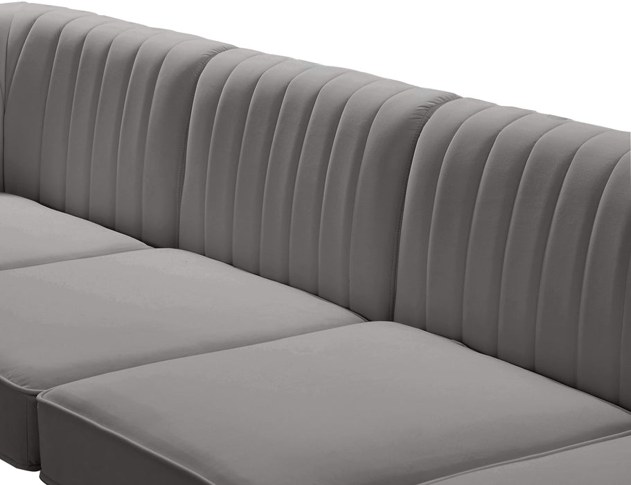 Alina Velvet Modular Sectional - Sterling House Interiors