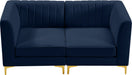 Alina Velvet Modular Sofa - Sterling House Interiors