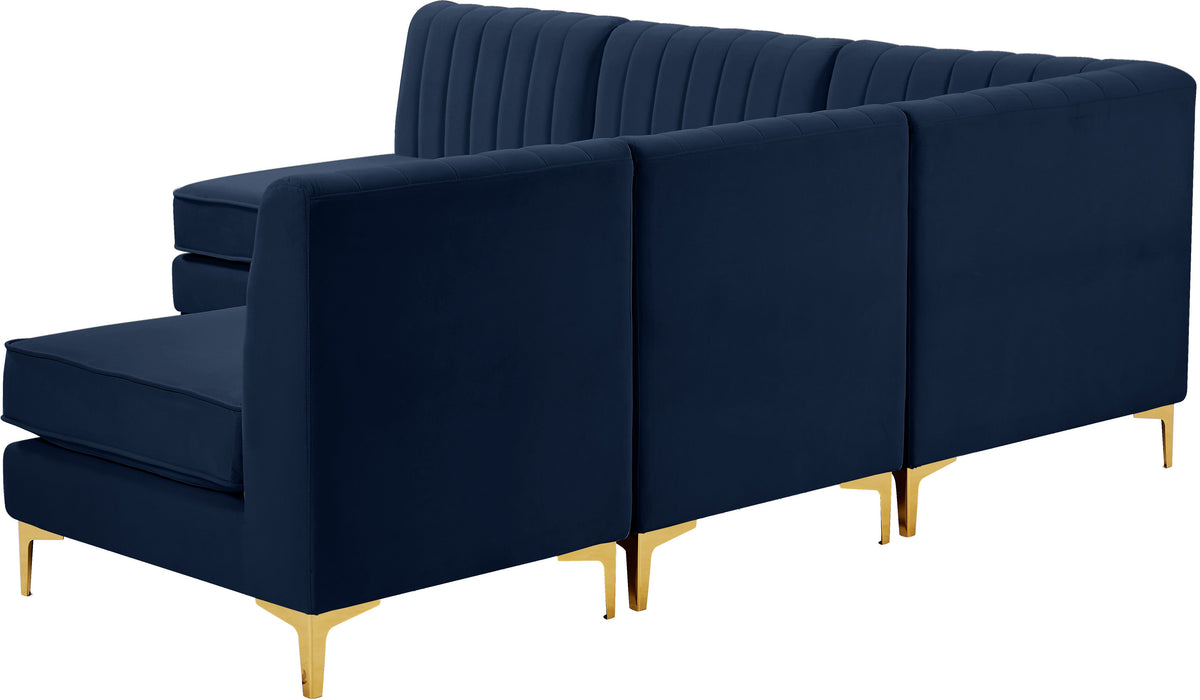 Alina Velvet Modular Sectional - Sterling House Interiors