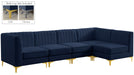 Alina Velvet Modular Sectional - Sterling House Interiors