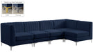 Alina Velvet Modular Sectional - Sterling House Interiors