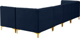 Alina Velvet Modular Sectional - Sterling House Interiors