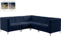 Alina Velvet Modular Sectional - Sterling House Interiors