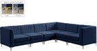 Alina Velvet Modular Sectional - Sterling House Interiors