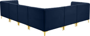 Alina Velvet Modular Sectional - Sterling House Interiors