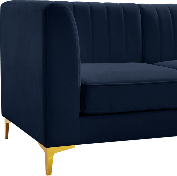 Alina Velvet Modular Sectional - Sterling House Interiors