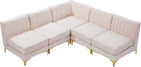 Alina Velvet Modular Sectional - Sterling House Interiors