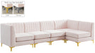 Alina Velvet Modular Sectional - Sterling House Interiors