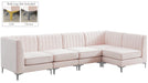 Alina Velvet Modular Sectional - Sterling House Interiors