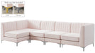 Alina Velvet Modular Sectional - Sterling House Interiors