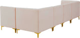 Alina Velvet Modular Sectional - Sterling House Interiors