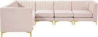Alina Velvet Modular Sectional - Sterling House Interiors