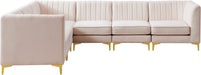 Alina Velvet Modular Sectional - Sterling House Interiors