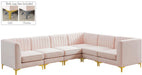Alina Velvet Modular Sectional - Sterling House Interiors