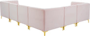 Alina Velvet Modular Sectional - Sterling House Interiors