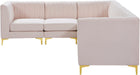 Alina Velvet Modular Sectional - Sterling House Interiors