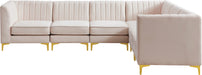 Alina Velvet Modular Sectional - Sterling House Interiors