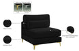 Julia Velvet Modular Armless Chair - Sterling House Interiors