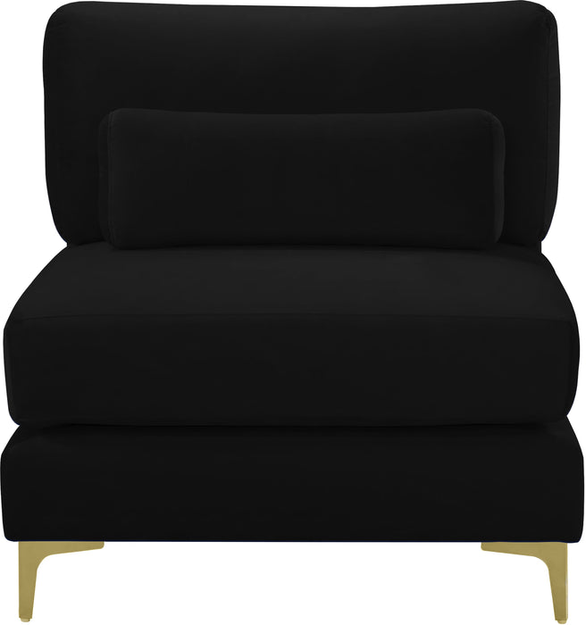 Julia Velvet Modular Armless Chair - Sterling House Interiors