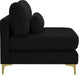 Julia Velvet Modular Armless Chair - Sterling House Interiors