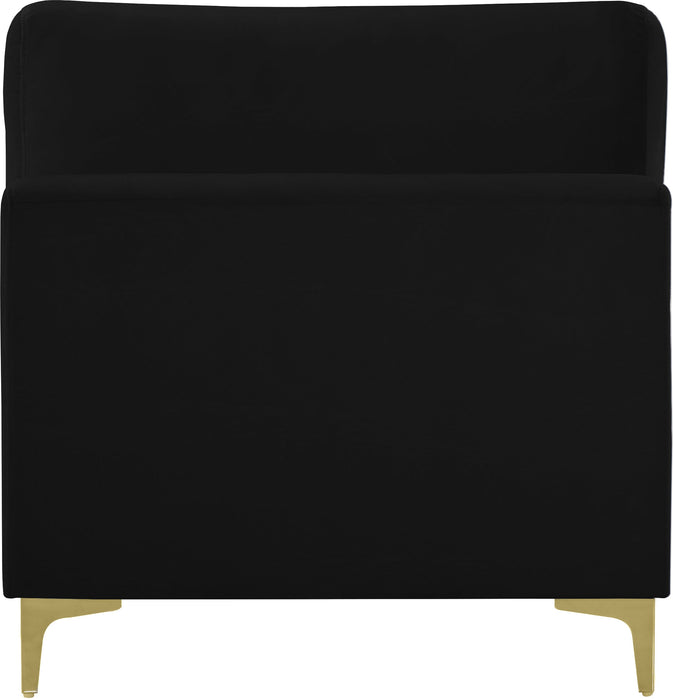 Julia Velvet Modular Armless Chair - Sterling House Interiors