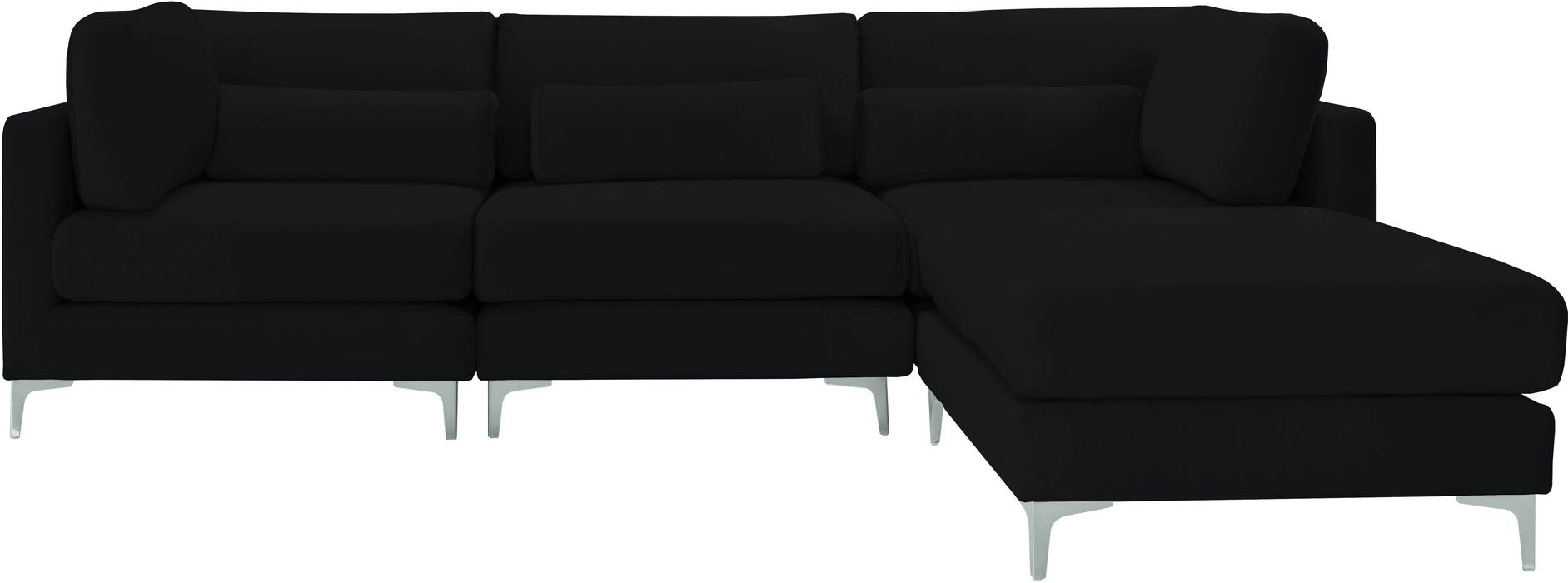 Julia Velvet Modular Sectional (4 Boxes) - Sterling House Interiors