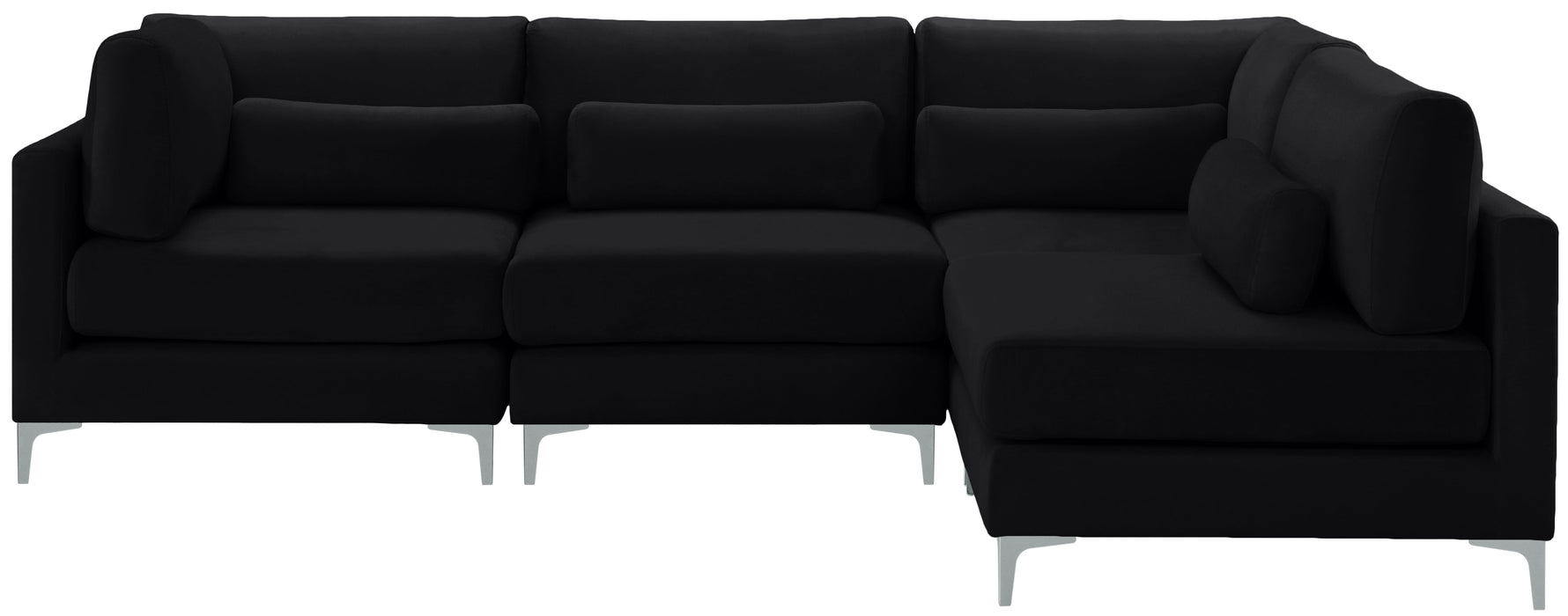 Julia Velvet Modular Sectional (4 Boxes) - Sterling House Interiors
