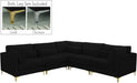 Julia Velvet Modular Sectional (5 Boxes) - Sterling House Interiors