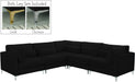 Julia Velvet Modular Sectional (5 Boxes) - Sterling House Interiors