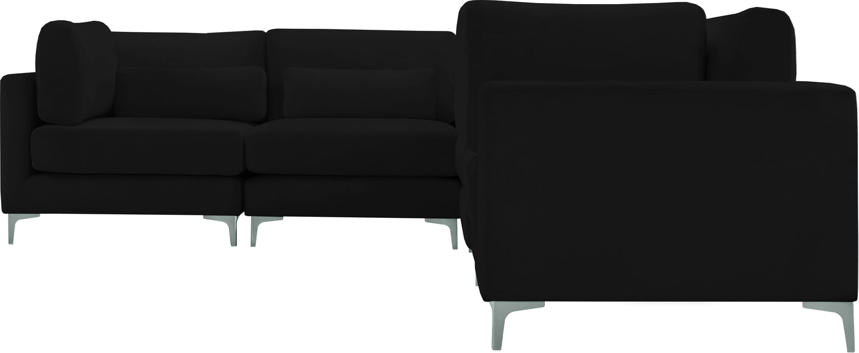 Julia Velvet Modular Sectional (5 Boxes) - Sterling House Interiors