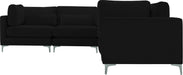 Julia Velvet Modular Sectional (5 Boxes) - Sterling House Interiors