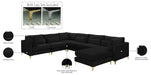 Julia Velvet Modular Sectional (7 Boxes) - Sterling House Interiors