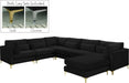 Julia Velvet Modular Sectional (7 Boxes) - Sterling House Interiors