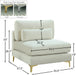 Julia Velvet Modular Armless Chair - Sterling House Interiors