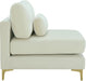 Julia Velvet Modular Armless Chair - Sterling House Interiors
