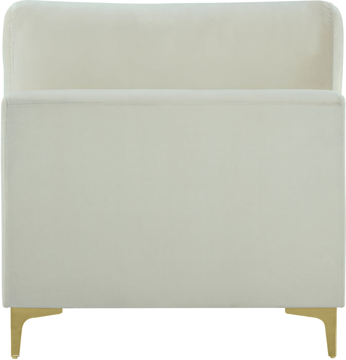 Julia Velvet Modular Armless Chair - Sterling House Interiors