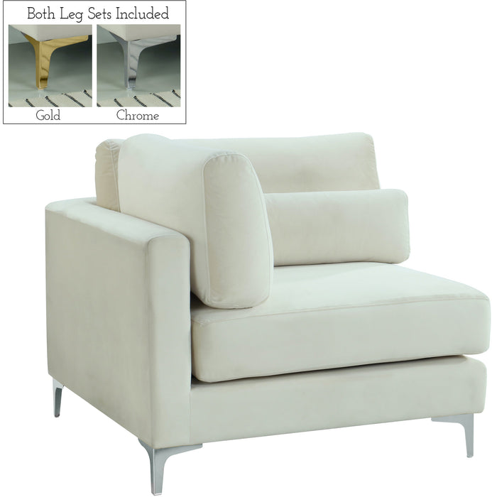 Julia Velvet Modular Corner Chair - Sterling House Interiors