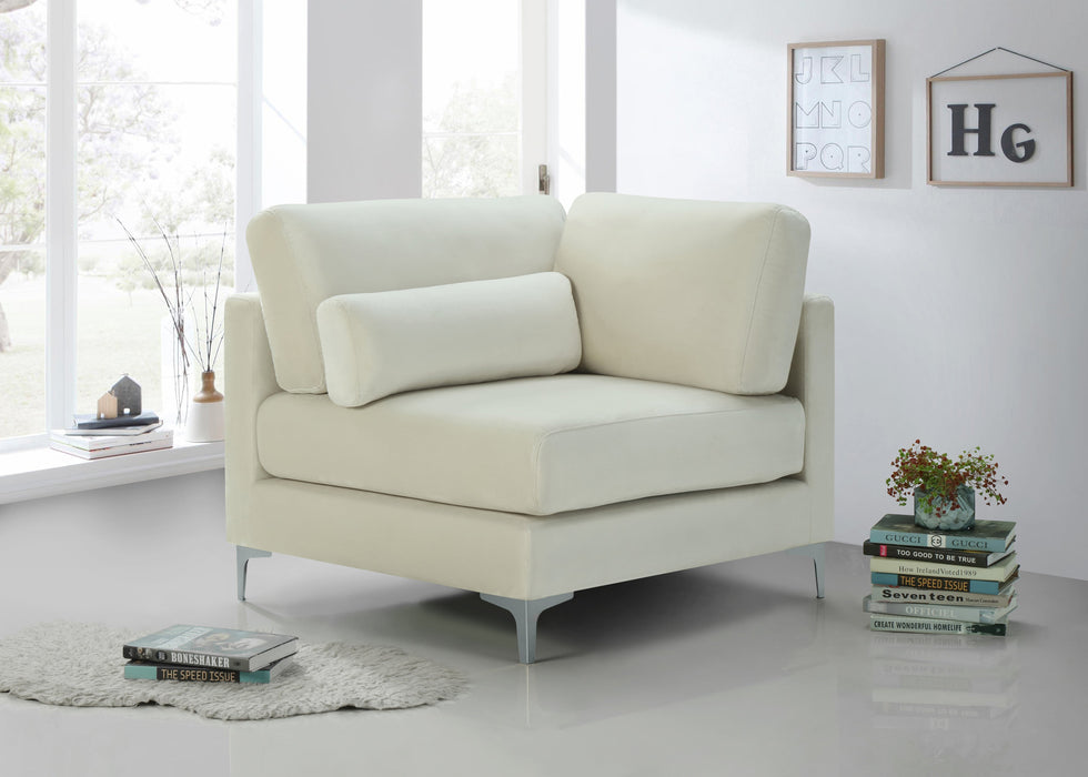 Julia Velvet Modular Corner Chair - Sterling House Interiors
