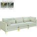 Julia Velvet Modular Sofa (3 Boxes) - Sterling House Interiors
